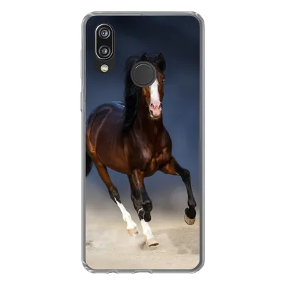 Obrázok produktu pre Kryt mobilného telefónu pre Huawei P20 Lite (2019) Kone - Zvieratá - Piesok Silikónové mäkké puzdro