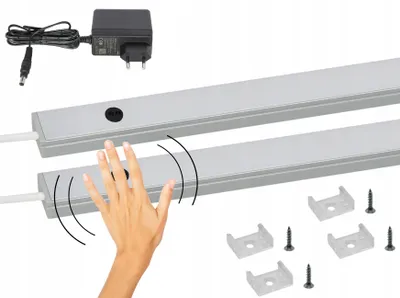 Produktbild von AQUALED KPSWEEP2x60 LED-Unterschrankleuchte berührungslos Küche