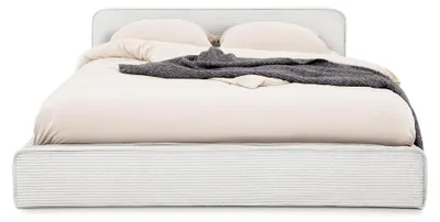 Produktbild von Polsterbett CURSIO mit Lattenrost 140x200, Off-White