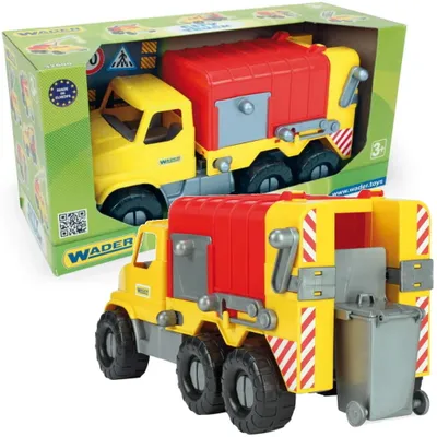 Image de City Truck Benne à ordures 49 cm Wader