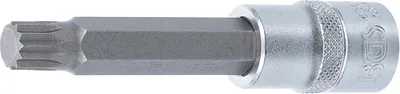 Produktbild von BGS 4363 Bit-Einsatz 12,5 (1/2), Innenvielzahn, 100 mm lang, M12