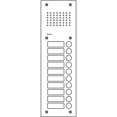 Produktbild von Ritto Türstation Pur Edelstahl RGE1811225