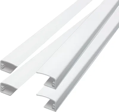 Produktbild von Victoria M. Führungsschienen für Tenebra Verdunkelungsrollo & Thermorollo, 4 Stück à 80cm, weiß seitlicher Lichtschutz, selbstklebend, kürzbar