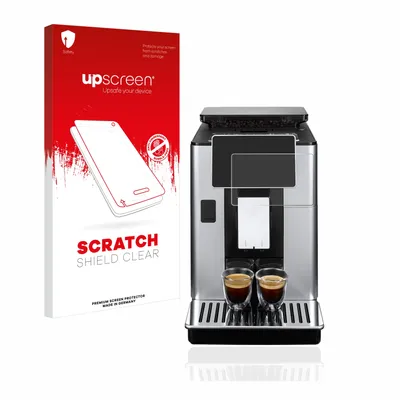 Produktbild von upscreen Schutzfolie für ECAM610.75.MB/ 610.74.MB/ 610.55.SB/ 612.55.SB Displayschutz Displayschutzfolie Folie Klar Transparent