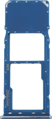 Produktbild von Sim Karten Halter für Samsung Galaxy A20 A30 A50 Blau Card Tray Micro SD Ersatz