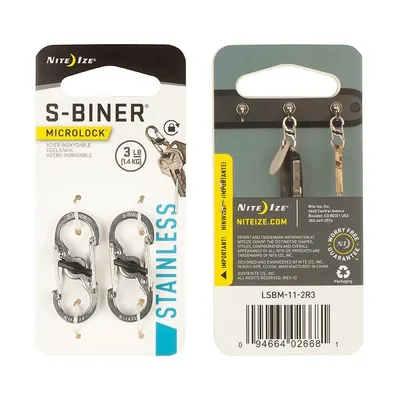 Obrázok produktu pre Nite Ize S-Biner MicroLock