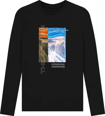 Produktbild von Apoh - "Expressionism" T-Shirt für Herren/Damen Uni PN1569 (S) (Schwarz)