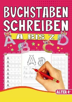 Produktbild von Mein Einhorn Vorschulbuch - Buchstaben schreiben lernen