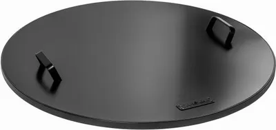 Image de Couvercle de brasero rond en acier avec 2 anses 86,5 cm