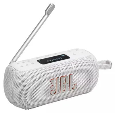 Produktbild von JBL TUNNER3 WHT Tragbares DAB/DAB+/FM-Radio mit Bluetooth