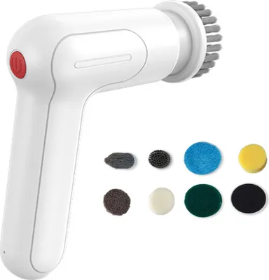 Produktbild von Tragbare multifunktionale Reinigungsbuerste, USB wiederaufladbar, fuer Zuhause, Kueche, Geschirrspuelbuerste, kabellose Hand-Elektro-Reinigungsbuerste