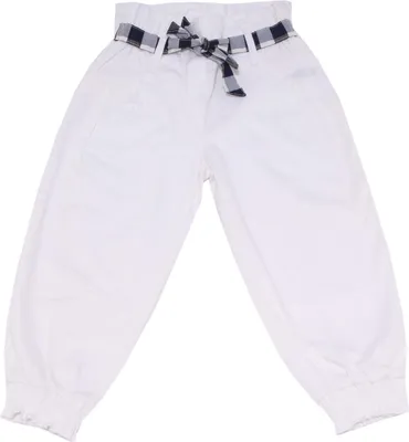 Produktbild von 3444X pantalone bimba girl BLUMARINE BABY white trouser