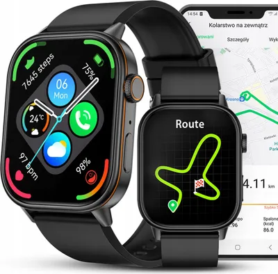 Produktbild von Smartwatch QX17 - Schwarz