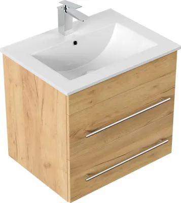 Produktbild von Badmöbel Milet SoftClose eiche gold : Eiche Gold Varianten: Eiche Gold