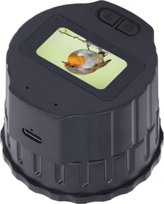 Obrázek produktu pro WiFi kamera pro dalekohledy, bezdrátový elektronický okulár, podpora nahrávání videa 2K a pořizování fotografií 4MP, digitální kamera pro dalekohledy 28-50 mm (32 GB)