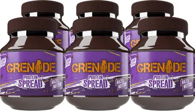 Produktbild von Grenade Protein Spread (6x360g) Hazel Nutter - Funktionelle Lebensmittel - Protein Aufstriche
