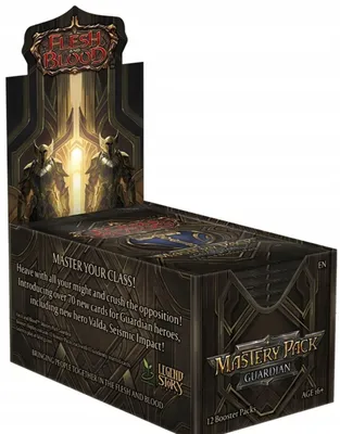 Produktbild von Flesh & Blood TCG: Mastery Pack – Guardian – Booster Box