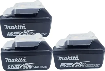 Obrázok produktu pre Lítium-iónová batéria, kapacita 6000 mAh, napätie 18 V, 3 ks 50 Ah