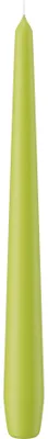 Produktbild von Spitzkerzen Apfelgrün 250 x Ø 25 mm, 12 Stück