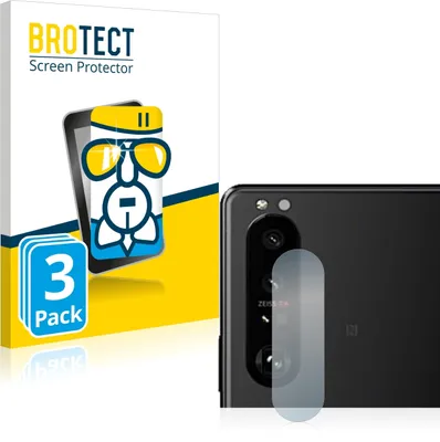 Produktbild von 3x BROTECT Schutzglas für Sony Xperia 5 III (NUR Kameraschutz) Schutzfolie Panzer Folie Glas Display Schutz klar
