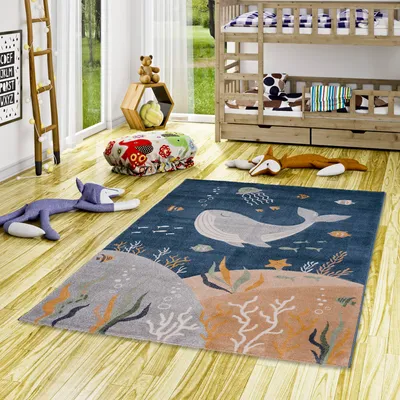 Produktbild von Kinder Teppich Maui Kids Ozean, Größe:160x230 cm
