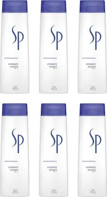 Produktbild von Wella SP Hydrate 6 x 250 ml Shampoo Set