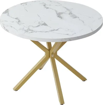 Produktbild von Esstisch – Marmoroptik – für den Hausgebrauch – Imitat-Marmor-Design