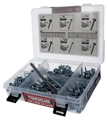 Produktbild von Taschenschrauben-Set, 350 Stück