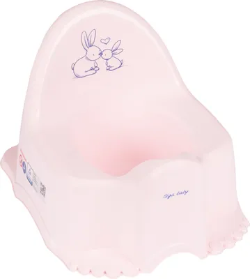 Obrázok produktu pre TEGA BABY Nočník ECO Zajačik s melódiou ružový