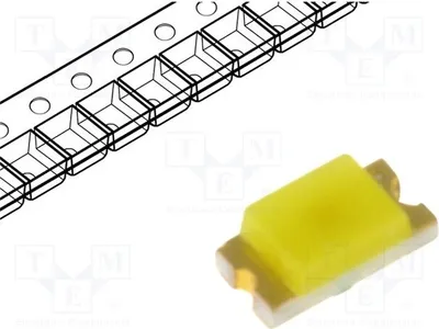 Produktbild von 1x LED kaltweiß 70÷200mcd 0603 140° W-C191 LED-Dioden SMD weiß SMD