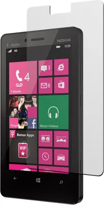 Produktbild von 4er-Pack PhoneNatic Displayschutzfolien klar  kompatibel mit  Nokia Lumia 810