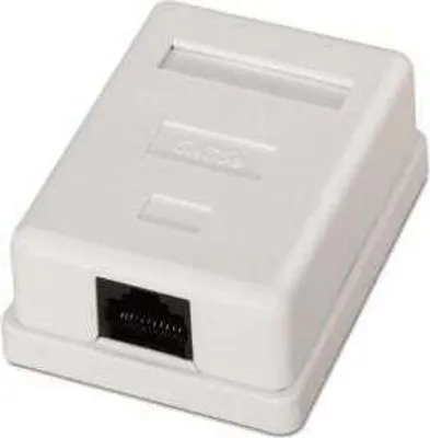 Image de Aisens Surface Mount Rose A138-0296/ Cat.5e/ 1 Jacks