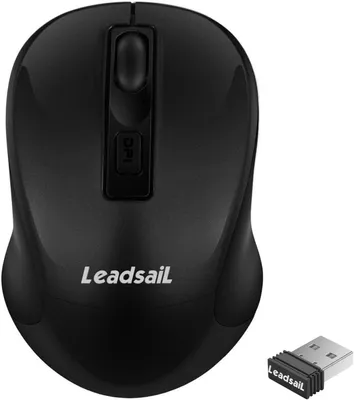 Obrázek produktu pro 1600DPI, 2,4 GHz s přijímačem USB, 4 tlačítka, tiché klikání a posouvání, 15měsíční životnost baterie, kompatibilita s více zařízeními