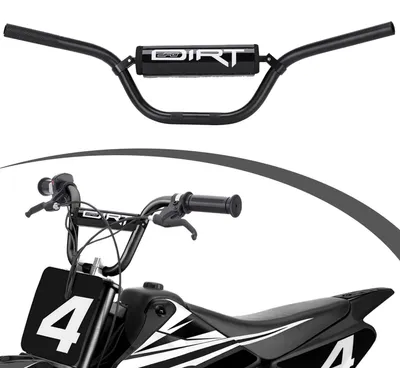 Produktbild von 22MM 7/8" Lenkerkit für Dirtbike, Schwarz