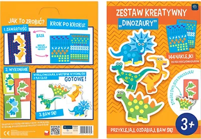 Obrázok produktu pre Kreatívna sada Interdruk - Dinosaury