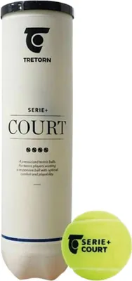 Image de Tretorn Serie+ Court balles de tennis (4-pack)