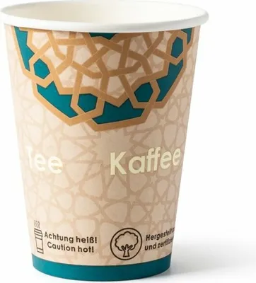 Immagine prodotto di Bicchiere di carta (tazza da caffè) 300ml / 12 oz - confezione da 50