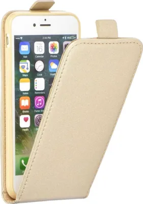 Produktbild von Handyhülle Schutztasche Klappcover Flip Case Schutzhülle Cover Etuis Schwarz Neu, Farbe:Gold, Modell wählen:Apple iPhone X / XS
