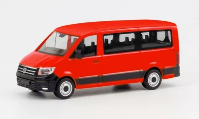 Produktbild von Herpa VW Crafter Bus FD, rot 095846