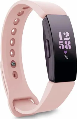 Produktbild von Strap-it Fitbit Inspire (HR) / Inspire 2 Silikon Armband (Hellrosa) - Große: M/L