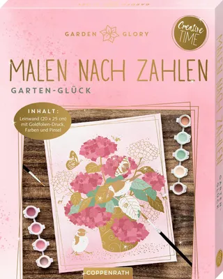 Produktbild von Malen nach Zahlen. Garten-Glück