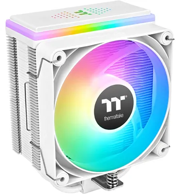 Zdjęcie produktu dla Thermaltake ASTRIA 400 ARGB, Chłodnica powietrza, 12 cm, 500 RPM, 1800 RPM, Biały