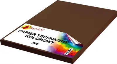Immagine prodotto di Carta tecnica A4 160g marrone scuro 50 fogli