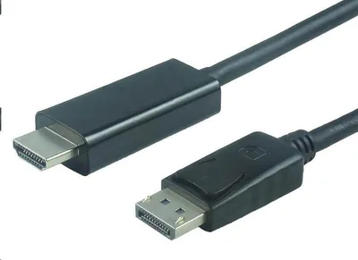 Zdjęcie produktu dla PremiumCord KPORTADK04-03, 3 m, DisplayPort, HDMI, Męska, Męska, Prosty
