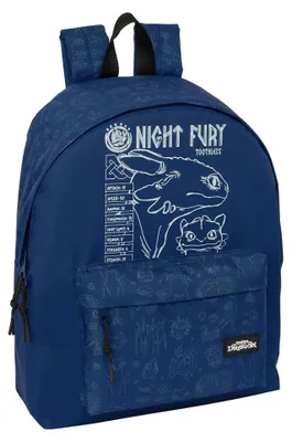 Produktbild von Safta Como Entrenar A Tu Dragon 20.8l 33x42x15 Cm Rucksack Blau  Kinder Blau One Size