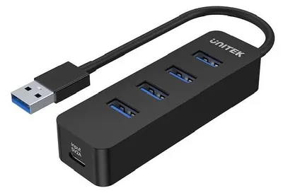 Image de UNITEK HUB USB-A 4 ports USB-A 3.1. ACTIF. 10 W. H1117A