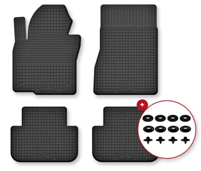 Zdjęcie produktu dla Dywaniki gumowe korytkowe do: BMW X5 E70 2006-2013 SUV 4 szt. ze stoperami