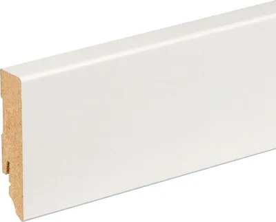 Produktbild von Sockelleiste "Predosa" 19 x 70 mm weiß lackiert