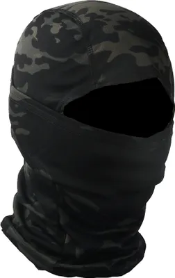 Produktbild von Camouflage Outdoor Cycling Jagdhaubenschutz Sturmhaube Kopfgesichtsabdeckung Schwarz