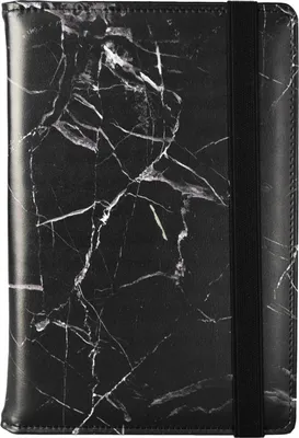 Immagine prodotto di Calendario settimanale nero marmo A5 con ricambio Print Marble